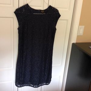 Laundry Navy Lace Dress